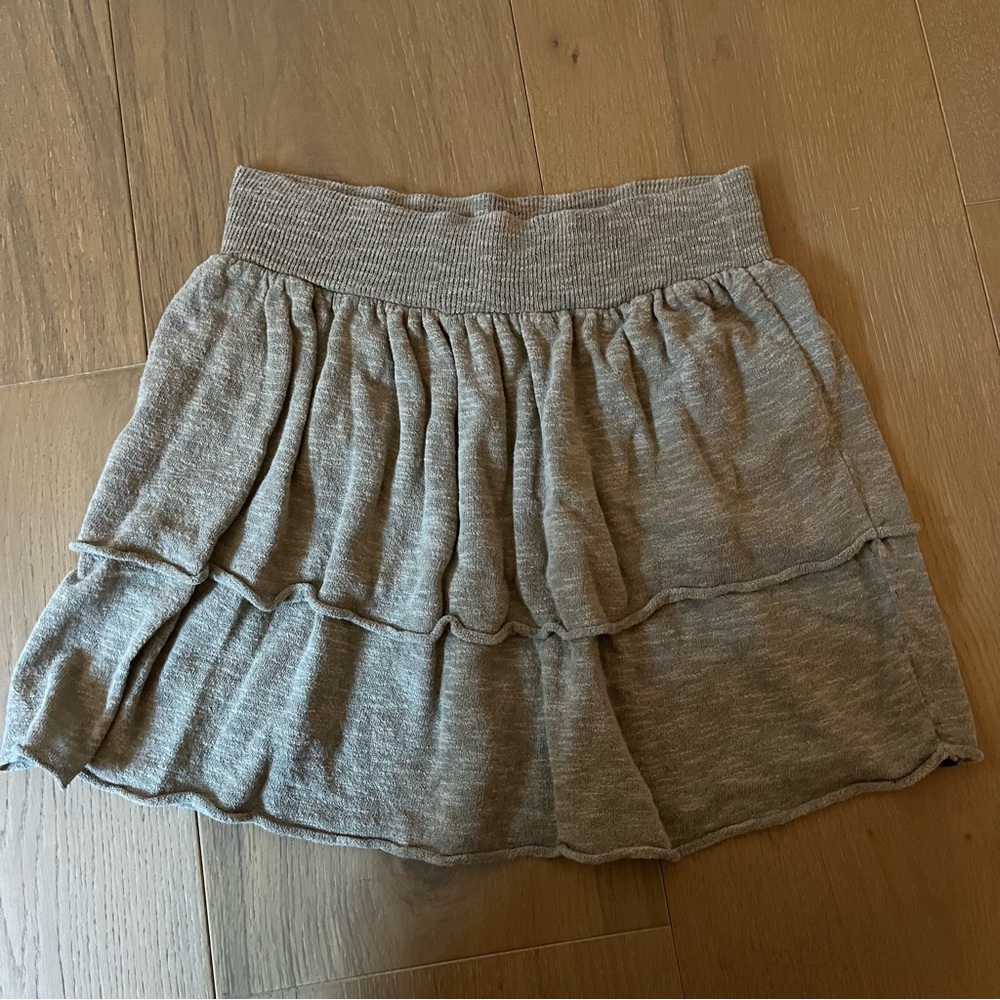 Zara Gray Mini Skirt